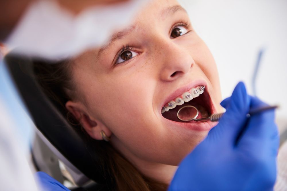 orthodontic treatment with braces